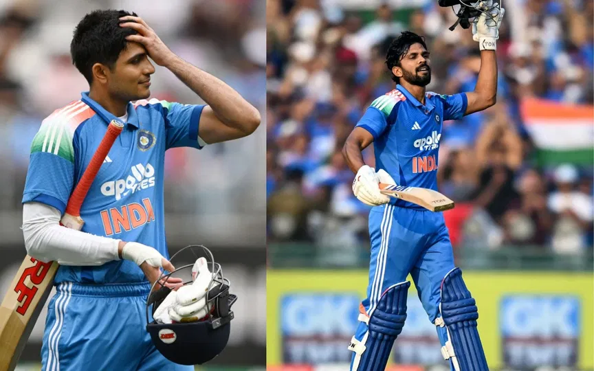 शुभमन गिल और गायकवाड़ [AFP]
