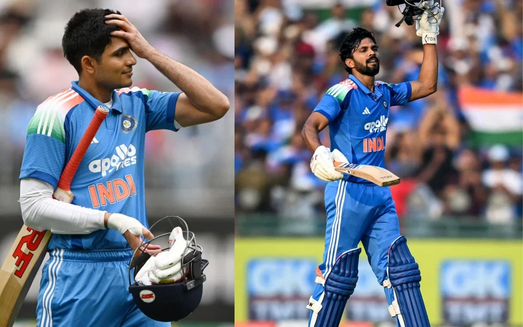 Gaikwad to replace Gill in ODIs? [sourc: AFP Photo]
