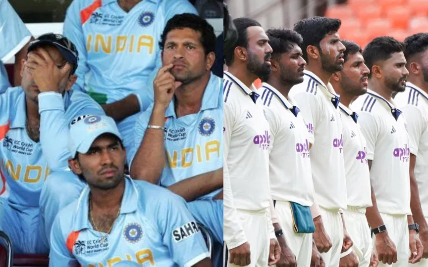 India after WC 2007 Loss and India lost Test series against SA (Source: X)