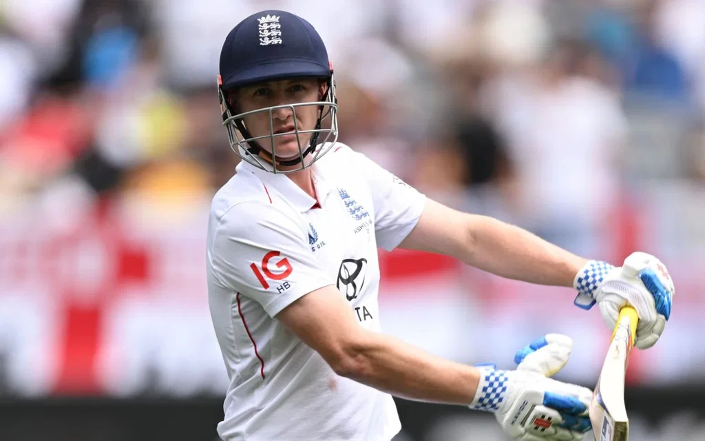 Harry Brook again lets down England in Ashes [Source: @TelegraphSport/X.com]