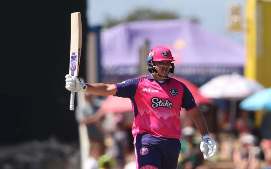 Lhuan dre Pretorius during SA20 (source: @Ashito279/X)