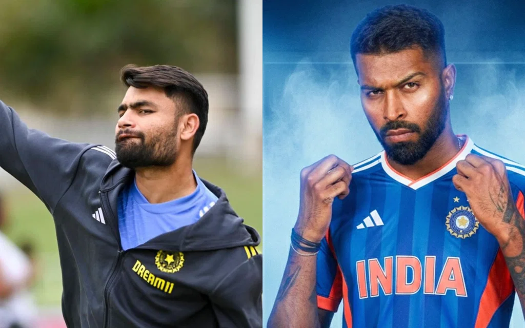 Rinku Singh and Hardik Pandya [Source: @arroganthardik/X.com]