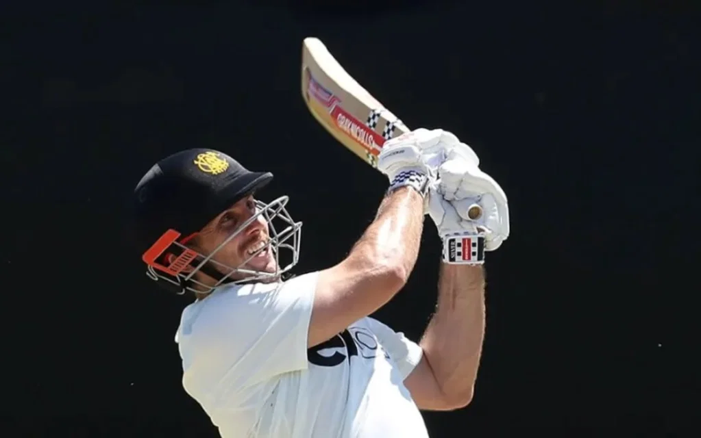 Mitchell Marsh fails to deliver on red ball return [Source: @TheCricketList/x.com]