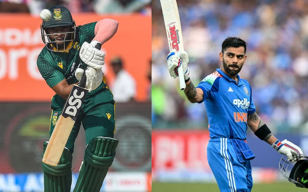 Temba Bavuma and Virat Kohli - (Source: AFP)