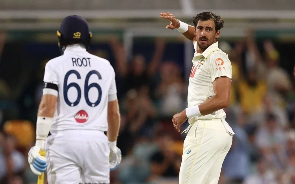 Mitchell Starc's new record vs Joe Root [Source: @Crex_live/X.com]