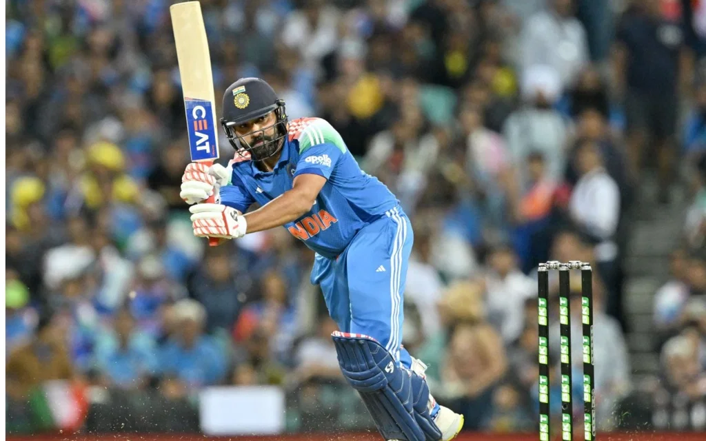 Rohit Sharma for India - (Source: AFP)