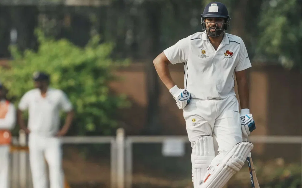 Rohit Sharma's performance in SMAT [Source: @ImTanujSingh/x.com]