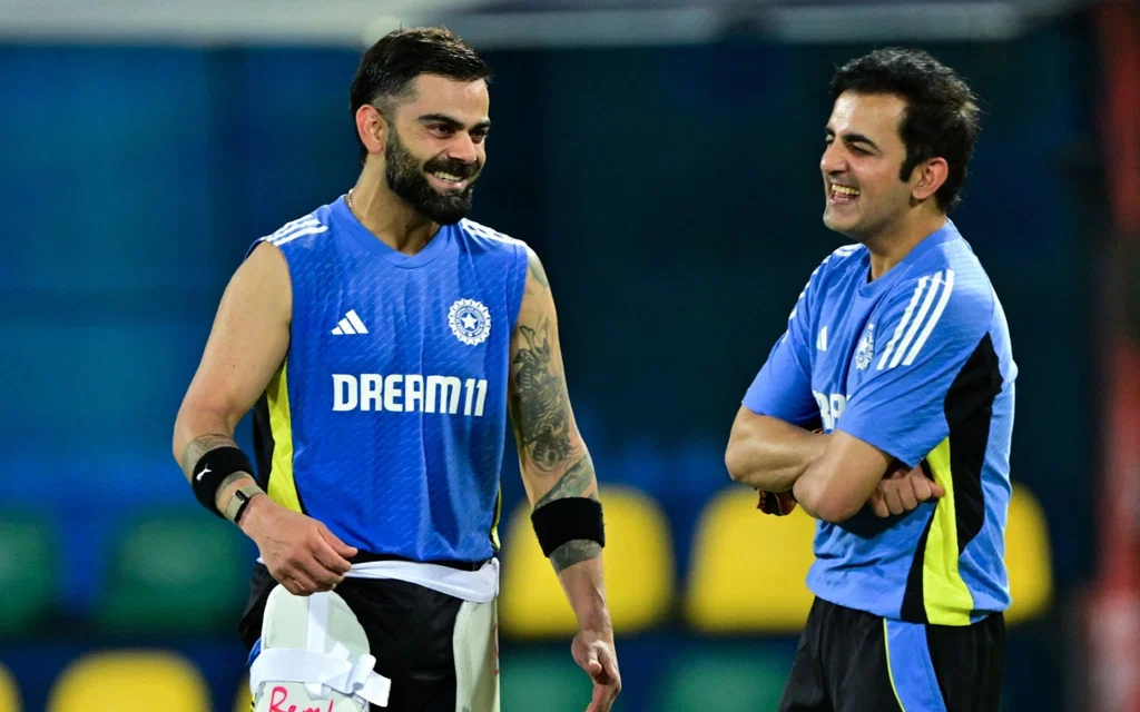 Virat Kohli and Gautam Gambhir [Source: AFP]