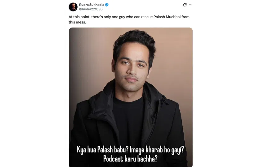 Fan tweet [Source: @Rudra221098/X.com]