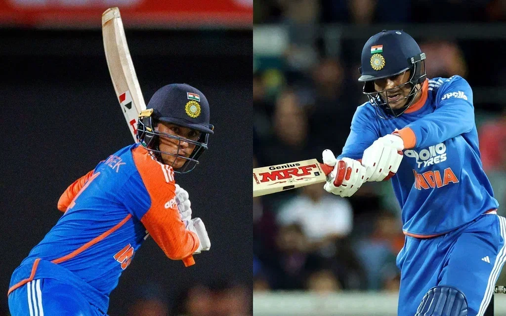 Abhishek Sharma and Shubman Gill [Source: AFP]
