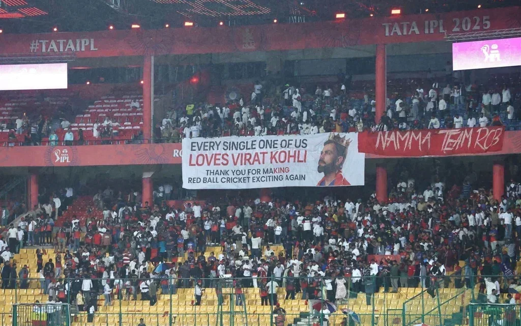 Chinnaswamy Stadium - (Source: RCBblood/X.com)