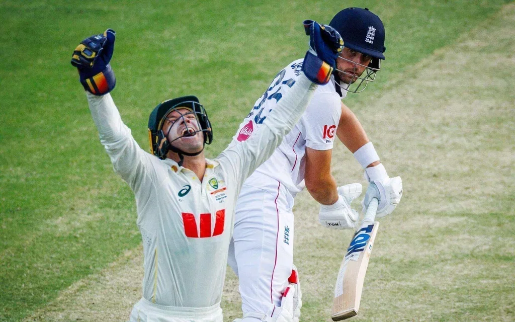 Alex Carey behind the stumps [Source: AFP Photos]