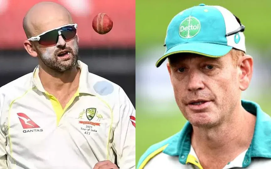 "Don't think patch up...": AUS coach reacts to Nathan Lyon’s 'filthy' remark for Gabba snub "Don't think patch up...": AUS coach reacts to Nathan Lyon’s 'filthy' remark for Gabba snub