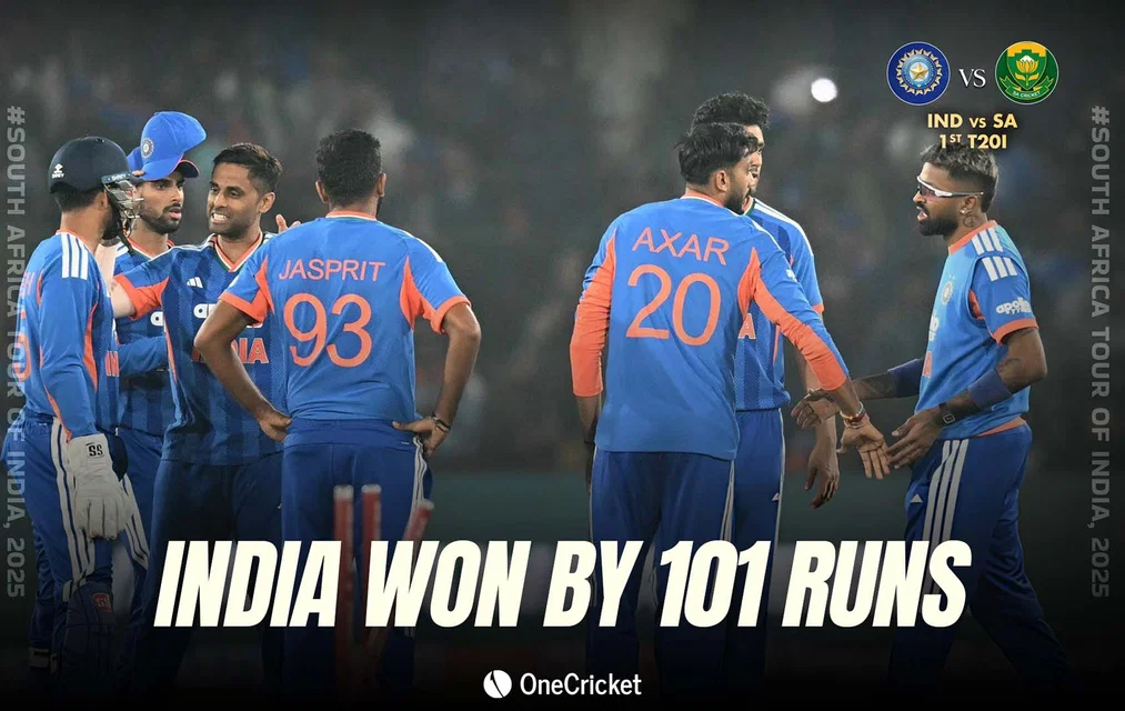 IND vs SA 1st T20I live updates [Source: OneCricket]