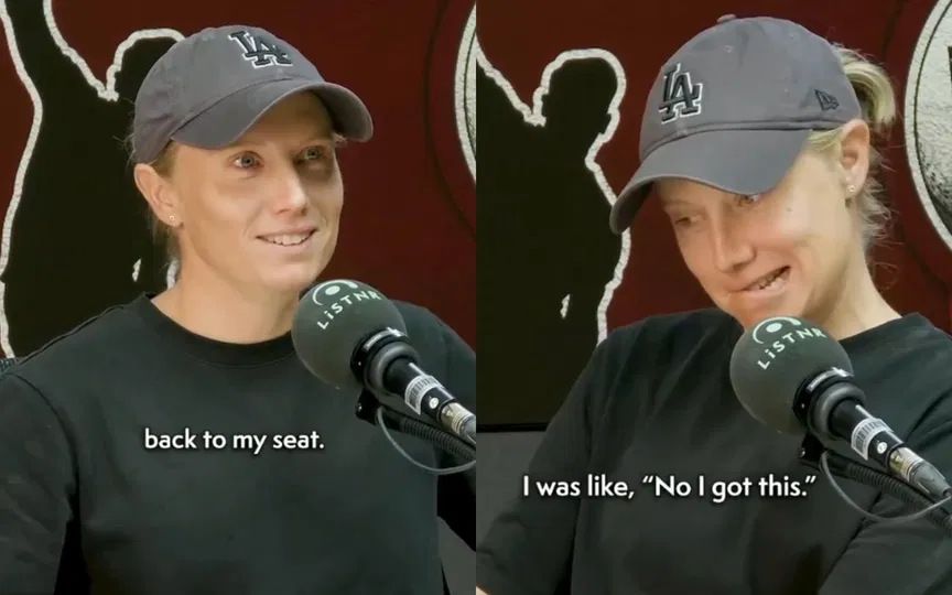 “Two bottles in my mouth…”: Alyssa Healy hilariously recalls her biggest standing ovation