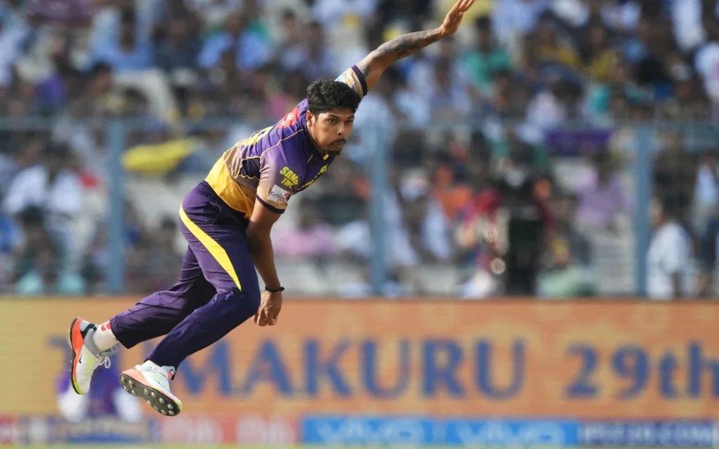 Umesh Yadav with KKR in IPL (Source: AFP)