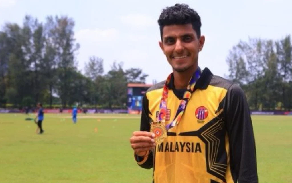 Virandeep Singh for Malaysia - (Source: AFP)