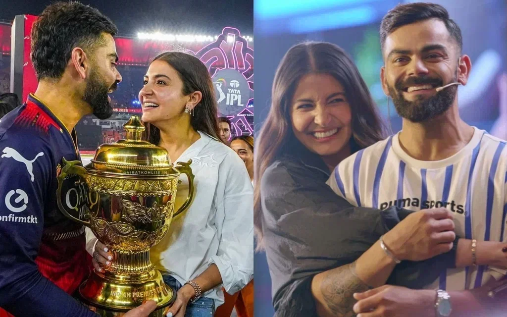 Cutest bond feat. Virat Kohli-Anushka Sharma [Source: @kohlivibes, @mufaddal_vohra/X.com]