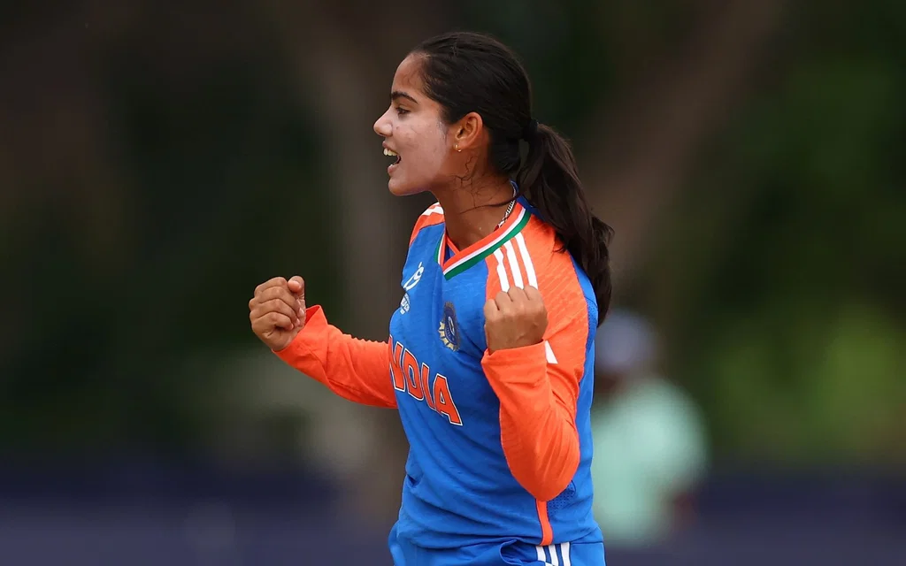 Vaishnavi Sharma [Source: X/ICC]