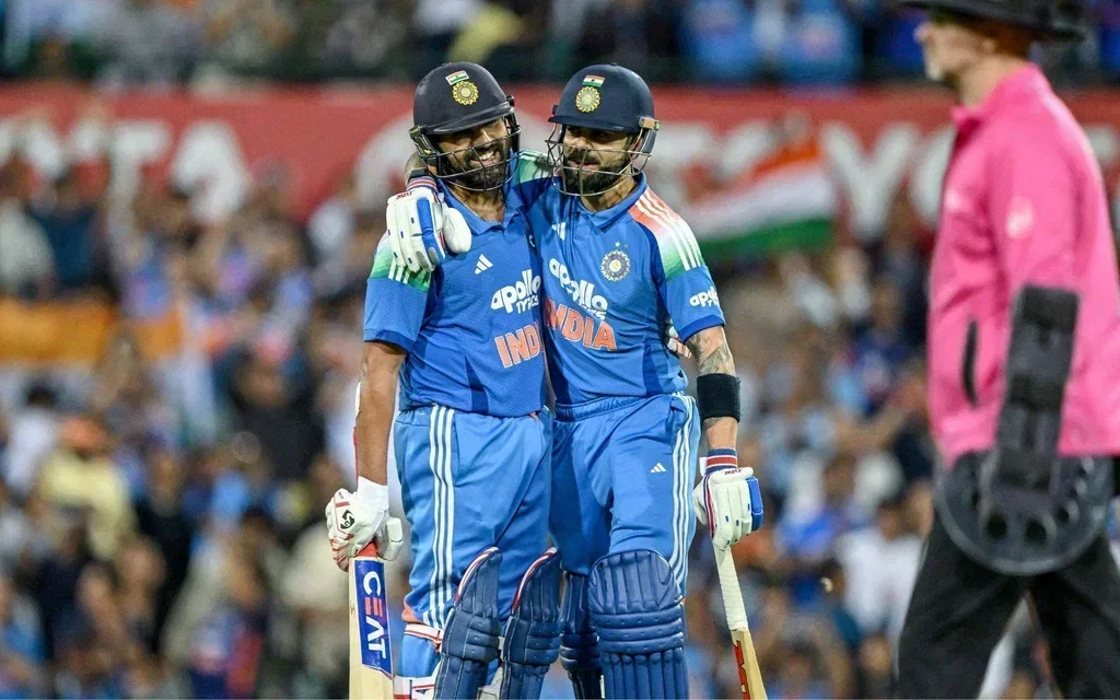Virat Kohli and Rohit Sharma (Source: AFP)