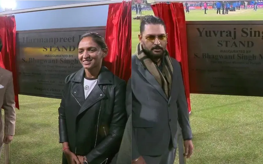 Kaur, Yuvraj honoured news