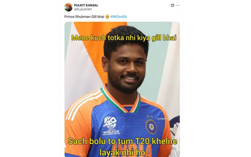 Fan comment [Source: @PulkitK107/X.com]