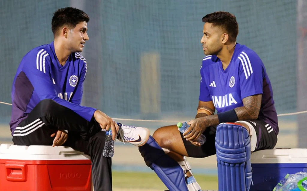 Doeschate reflects on Gill-Surya's struggle (Source: @ImTanujSingh/x.com)