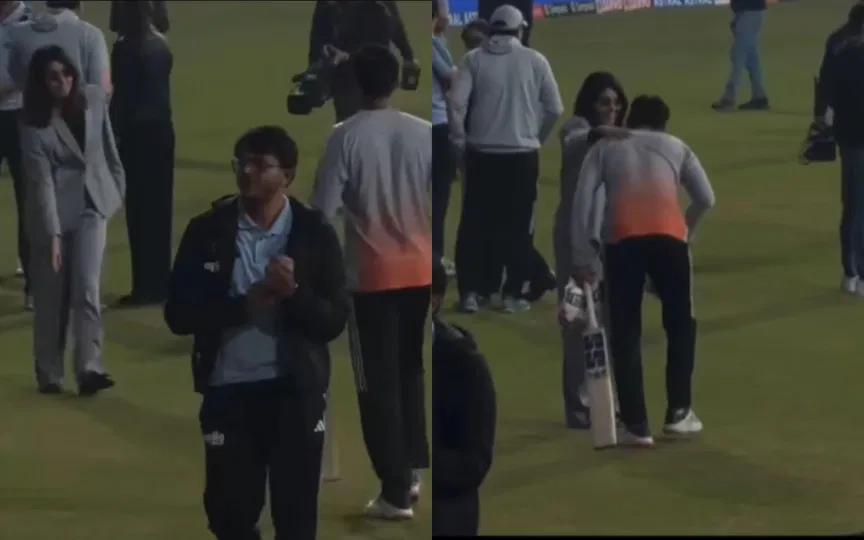 Jitesh touches Harleen's feet news