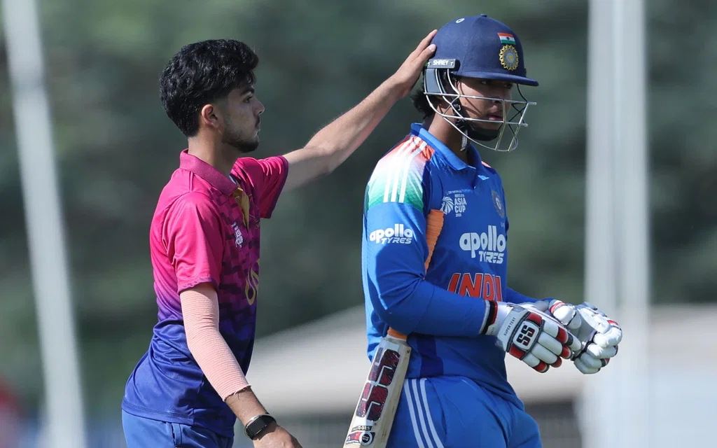 Vaibhav Suryavanshi sledged by UAE player [Source: @BCCI/X.com]