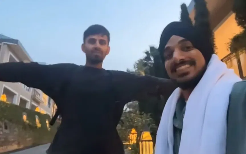 अर्शदीप सिंह ने खुद का मजाक उड़ाया [स्रोत: स्नैपचैट]