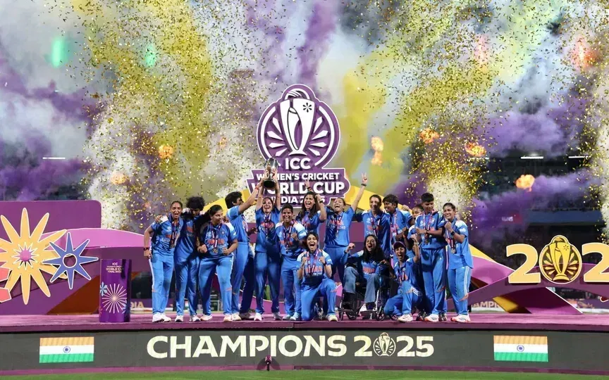 India won the 2025 Women's World Cup [Source: @BCCIWomen/x]