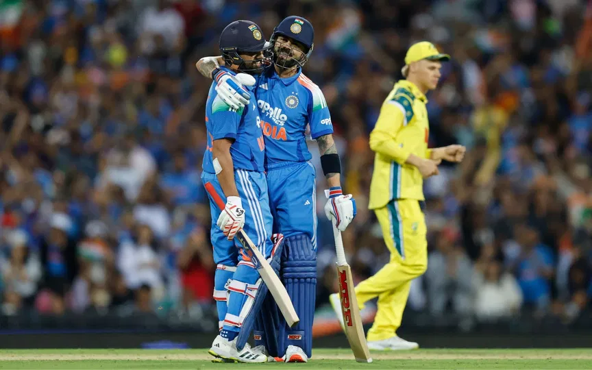 Virat Kohli and Rohit Sharma in Australia [Source: @BCCI/x]