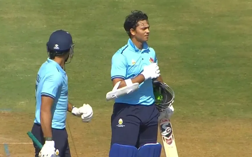 Yashasvi Jaiswal roars back with 48-ball century; puts BCCI on notice in SMAT 2025