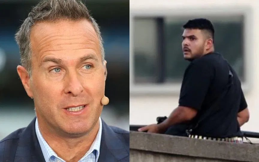 Michael Vaughan safe from terrorist attack news