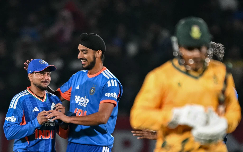 India vs South Africa 3rd T20I clash at Dharamshala [Source: AFP Photos]