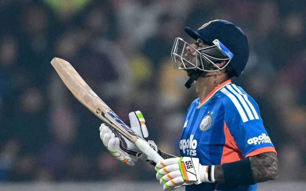 Decoding why SKY has failed in T20Is this year [Source: AFP Photo]