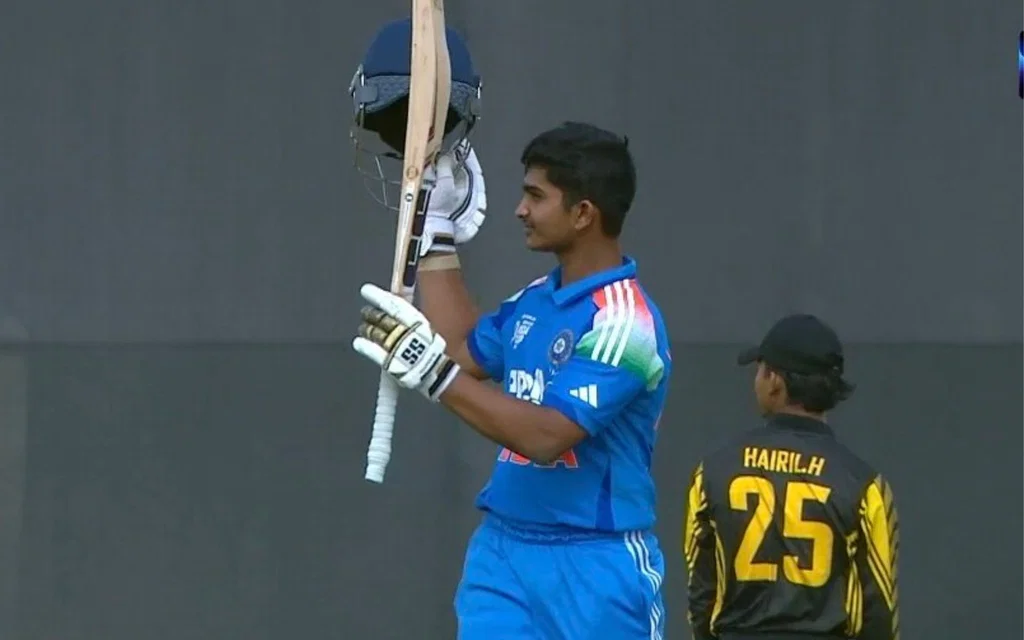 Abhigyan Kundu. [Source - ACC U19 Asia Cup/x.com]