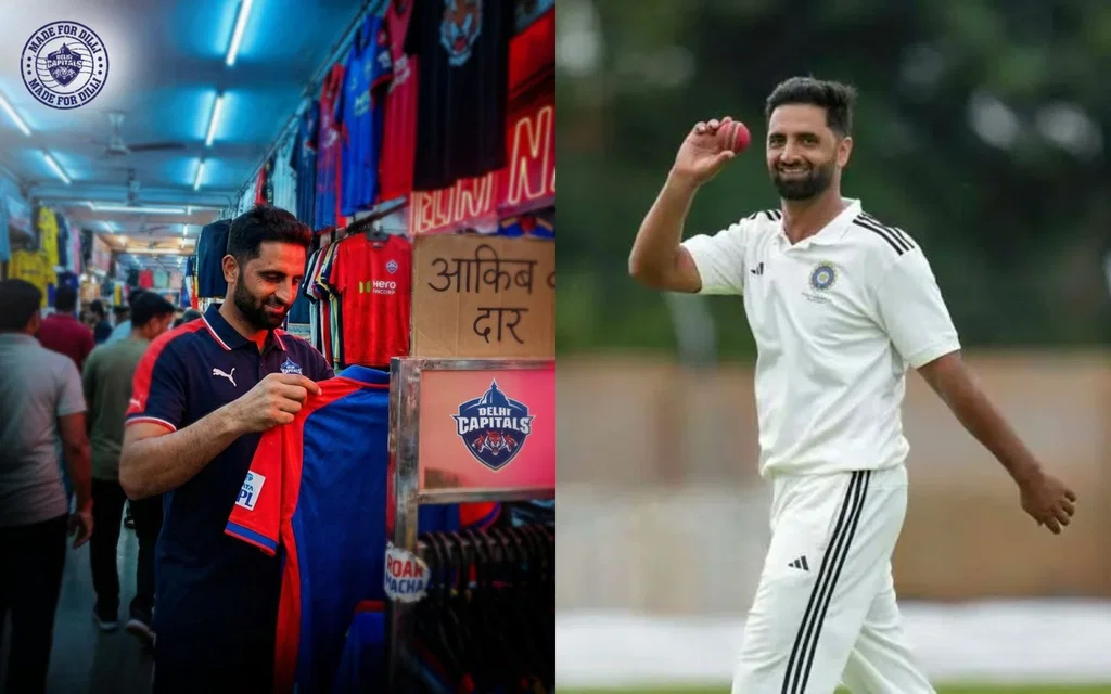 Auqib Nabi bags Rs 8.40 cr deal with DC in IPL 2026 (X.com/@DelhiCapitals)