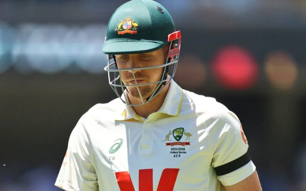Cameron Green fails in Ashes third Test [Source: @Nikhilronar/X.com]