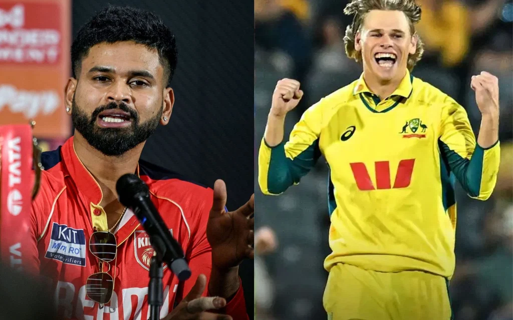 Shreyas Iyer praises Cooper Connolly [Source: AFP, @cricketcomau/x]