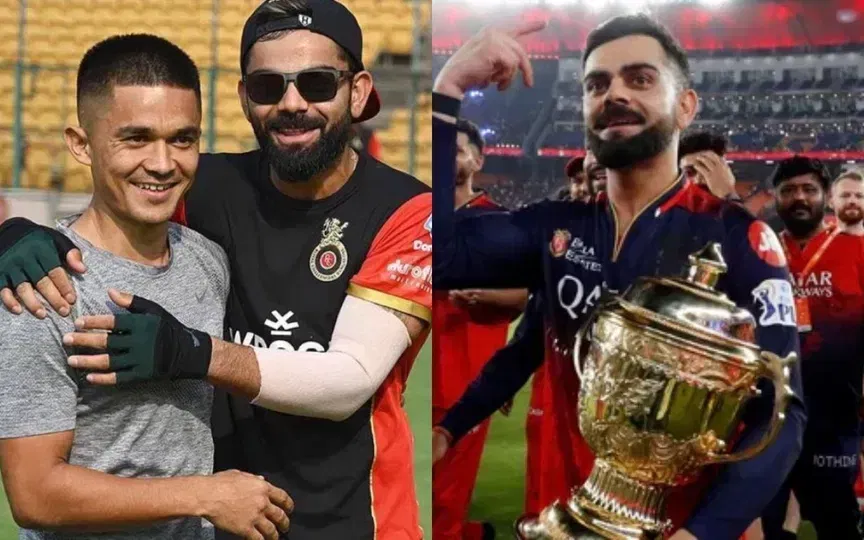 Chhetri on RCB IPL win news