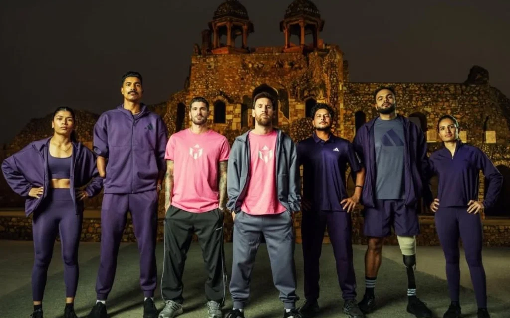 Kuldeep Yadav with Lionel Messi (Source:@CricCrazyJohns,x.com)