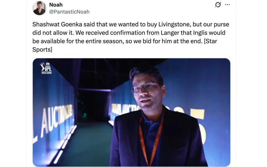 Viral tweet busted [Source: @PantasticNoah/X.com]