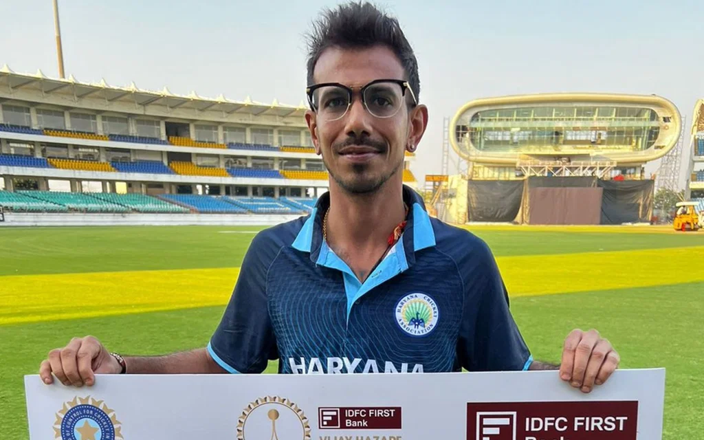 Yuzvendra Chahal for Haryana - (Source: Chahal/X.com)