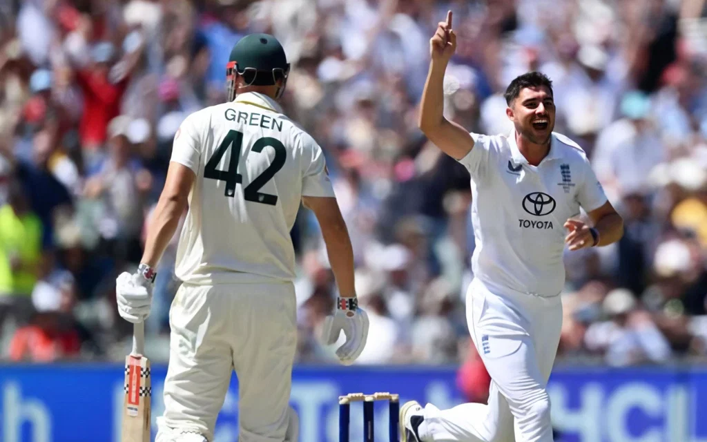 Cameron Green's form dip in Ashes [Source: @Cric360_Cricket/X.com]