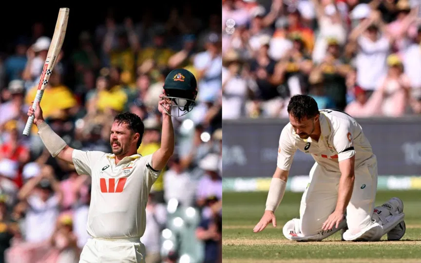 Travis Head dominates Adelaide Test; joins Warner and Border in elite century club