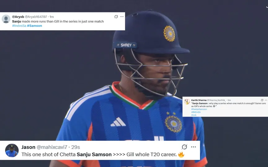 “God’s plan works”: Sanju Samson fireworks in Ahmedabad make social media go crazy “God’s plan works”: Sanju Samson fireworks in Ahmedabad make social media go crazy