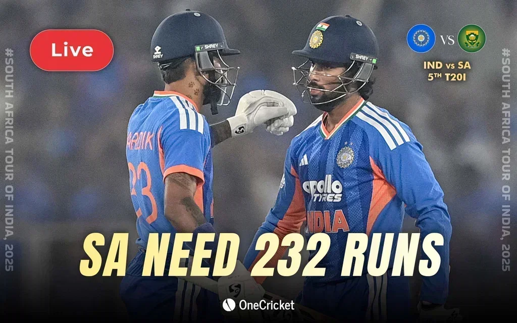 IND vs SA live updates [Source: OneCricket]