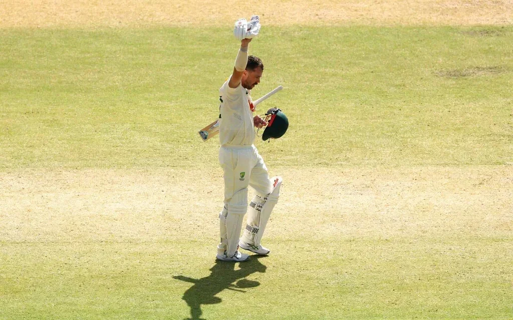 Travis Head at Adelaide [Source: X/@ICC]
