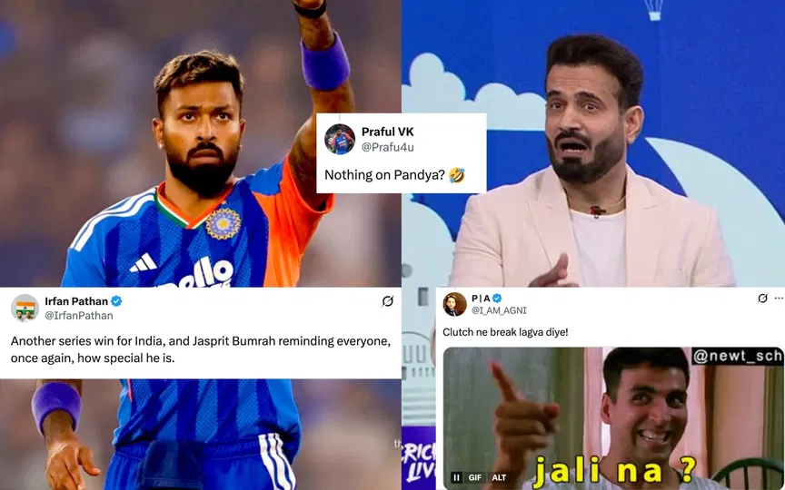 "Hate is another level": Fans call Irfan Pathan salty for discrediting Hardik Pandya